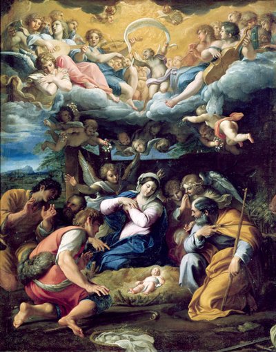 La Nativité, vers 1596-98 - Annibale Carracci